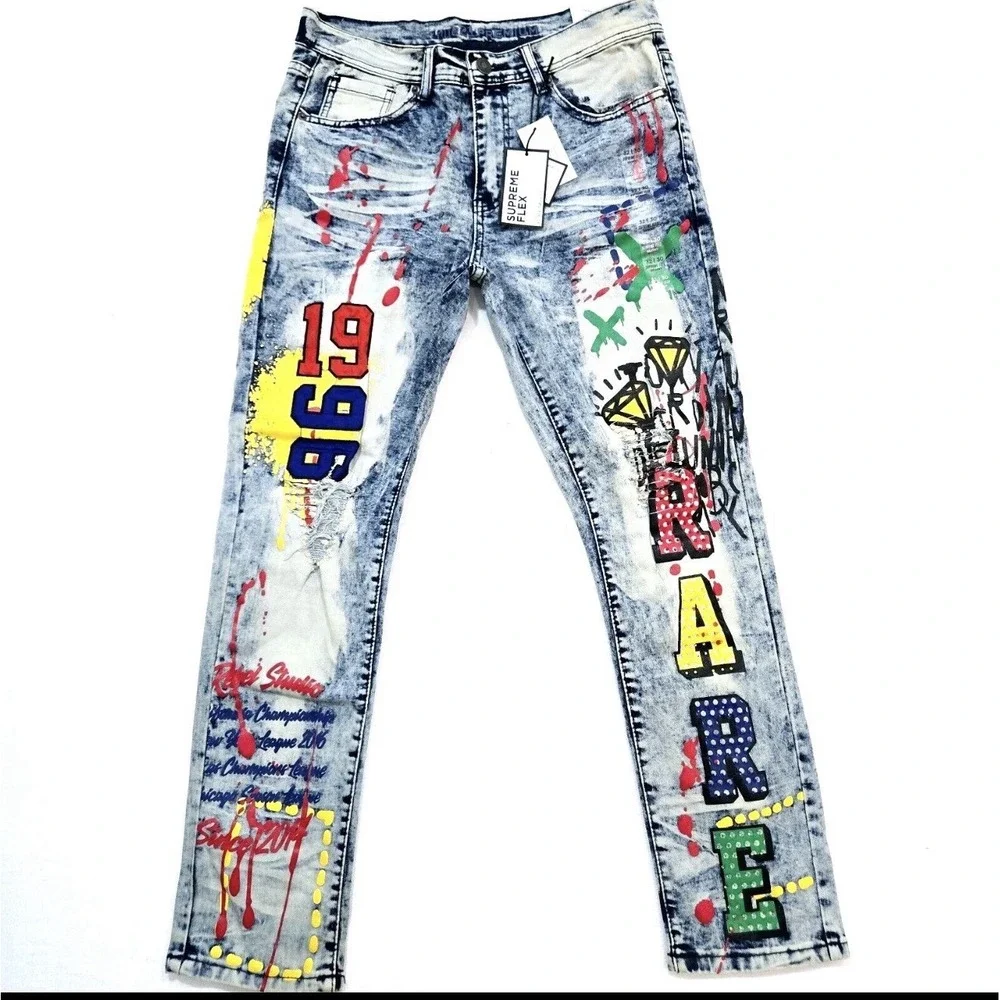 Rue 21 Supreme Flex Unisex Skinny Jeans Size 34/30